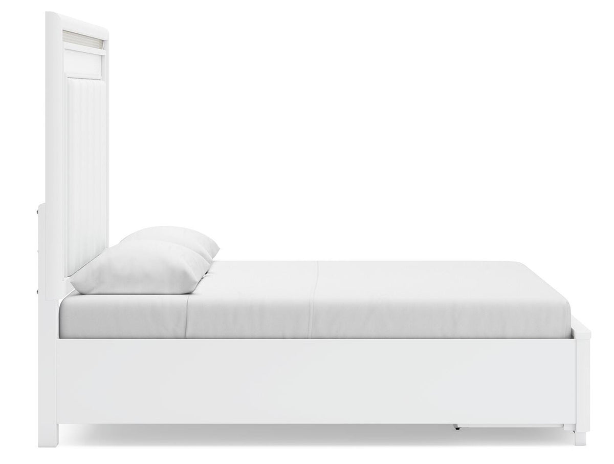 Chalanna Queen Upholstered Storage Bed - B822B2