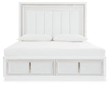 Chalanna King Upholstered Storage Bed - B822B4