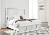 Chalanna King Upholstered Storage Bed - B822B4