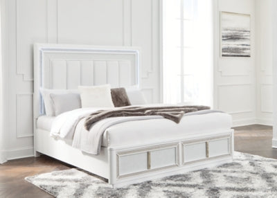 Chalanna King Upholstered Storage Bed - B822B4
