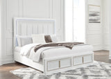 Chalanna Queen Upholstered Storage Bed - B822B2