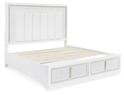 Chalanna King Upholstered Storage Bed - B822B4
