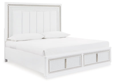 Chalanna King Upholstered Storage Bed - B822B4