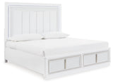 Chalanna King Upholstered Storage Bed - B822B4