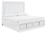 Chalanna California King Upholstered Storage Bed - B822B5