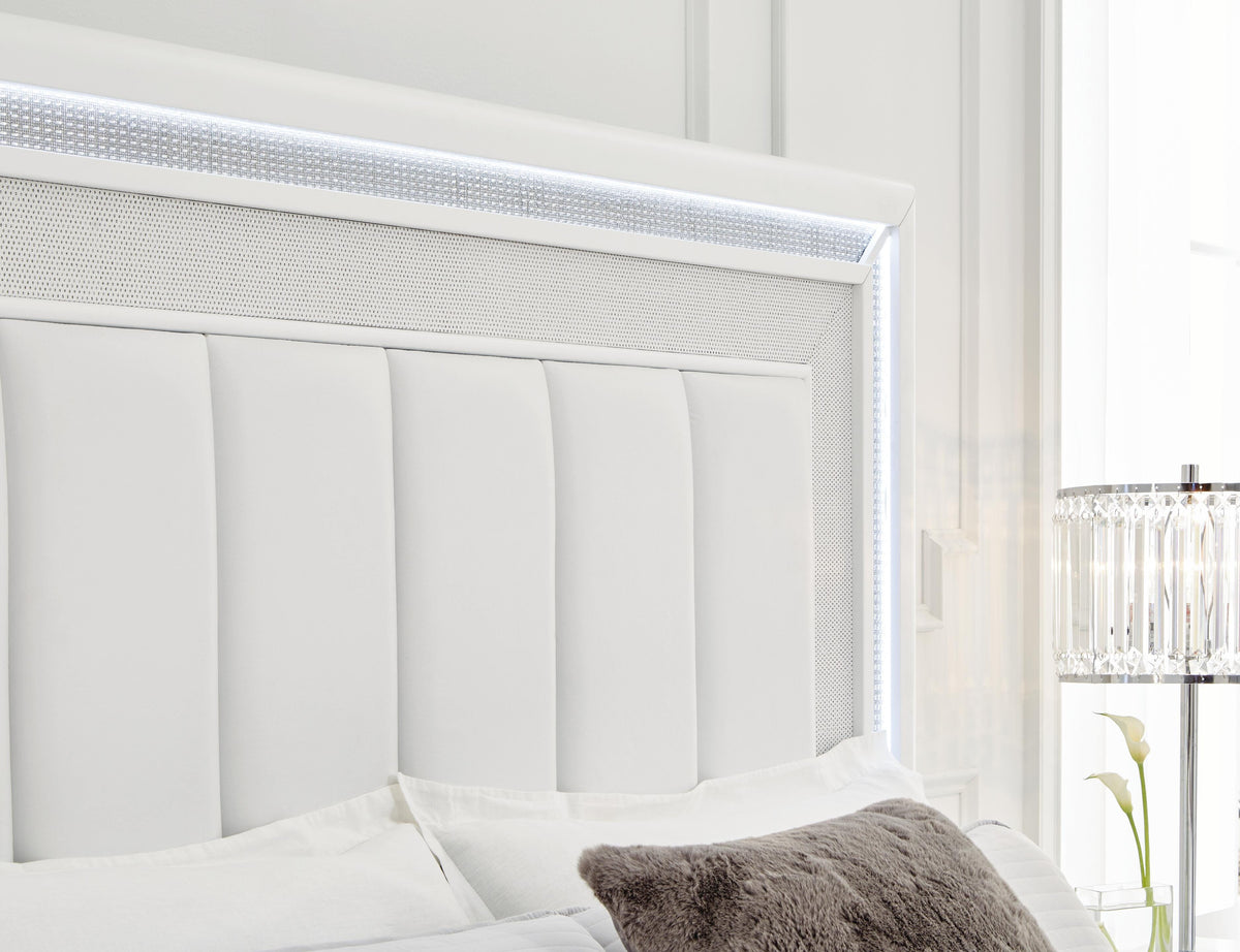 Chalanna Queen Upholstered Storage Bed - B822B2