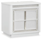 Chalanna Queen Panel Storage Bed and Nightstand - B822B8