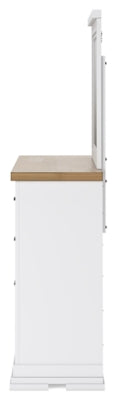 Ashbryn Dresser and Mirror - B844B1