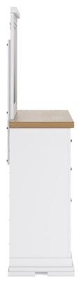 Ashbryn Dresser and Mirror - B844B1