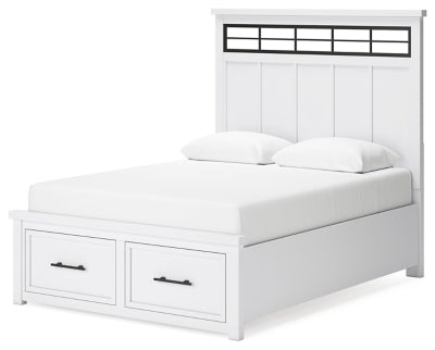 Ashbryn Queen Panel Storage Bed - B844B2