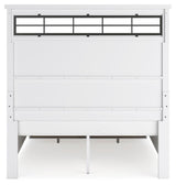 Ashbryn Queen Panel Storage Bed, Dresser and Mirror - B844B3