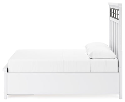 Ashbryn Queen Panel Storage Bed - B844B2