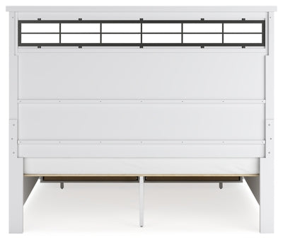 Ashbryn King Panel Storage Bed, Dresser and Mirror - B844B6