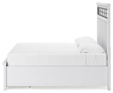 Ashbryn King Panel Storage Bed, Dresser and Mirror - B844B6