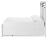 Ashbryn King Panel Storage Bed, Dresser and Mirror - B844B6