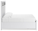 Ashbryn King Panel Storage Bed - B844B4