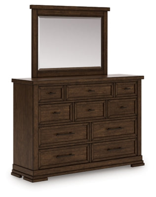 Taffenbrook Dresser and Mirror - B849B1
