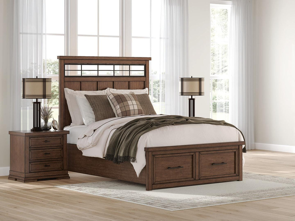 Taffenbrook Queen Panel Storage Bed - B849B2