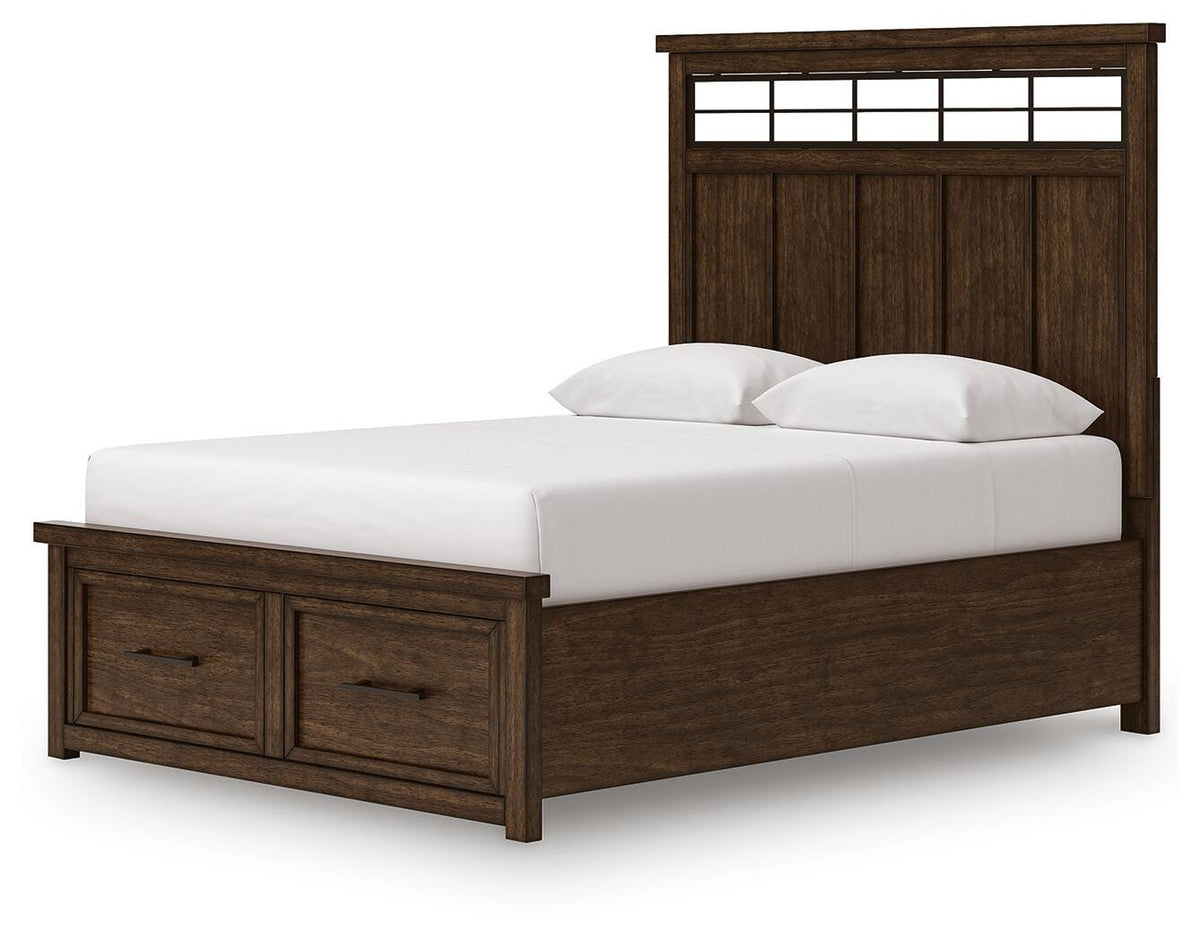 Taffenbrook Queen Panel Storage Bed - B849B2