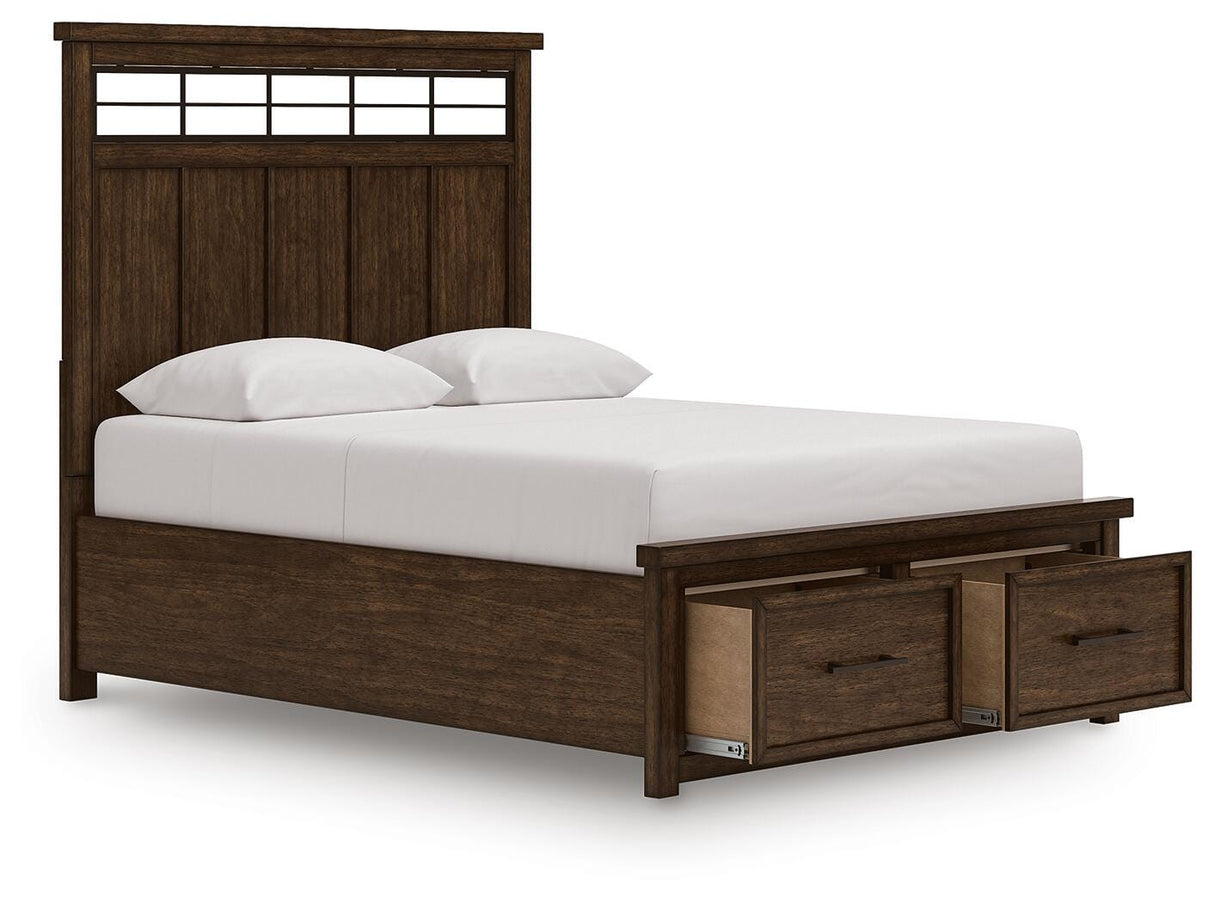 Taffenbrook Queen Panel Storage Bed - B849B2