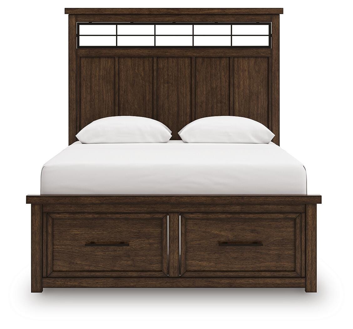 Taffenbrook Queen Panel Storage Bed - B849B2