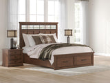 Taffenbrook California King Panel Storage Bed - B849B5