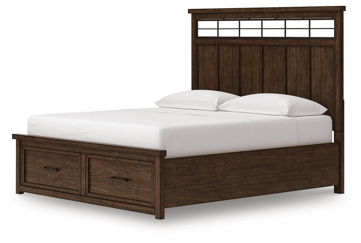 Taffenbrook California King Panel Storage Bed - B849B5