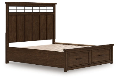 Taffenbrook California King Panel Storage Bed - B849B5
