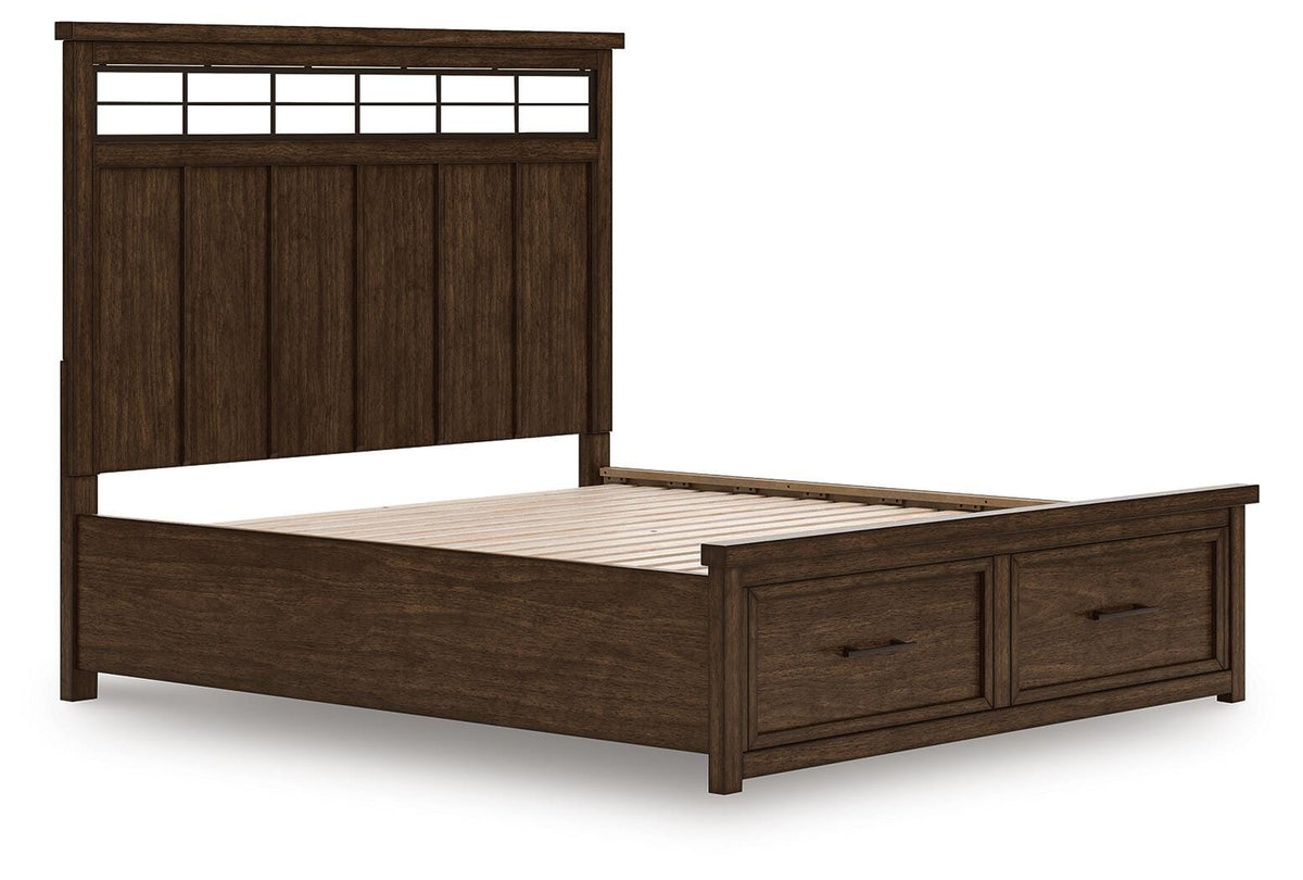 Taffenbrook California King Panel Storage Bed - B849B5
