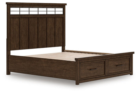 Taffenbrook California King Panel Storage Bed - B849B5