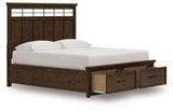 Taffenbrook California King Panel Storage Bed - B849B5