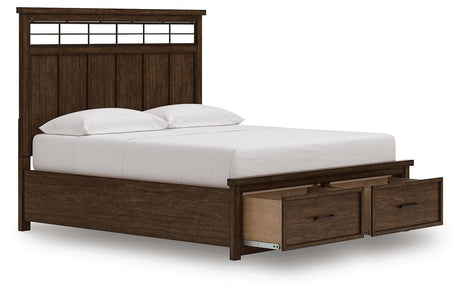 Taffenbrook California King Panel Storage Bed - B849B5