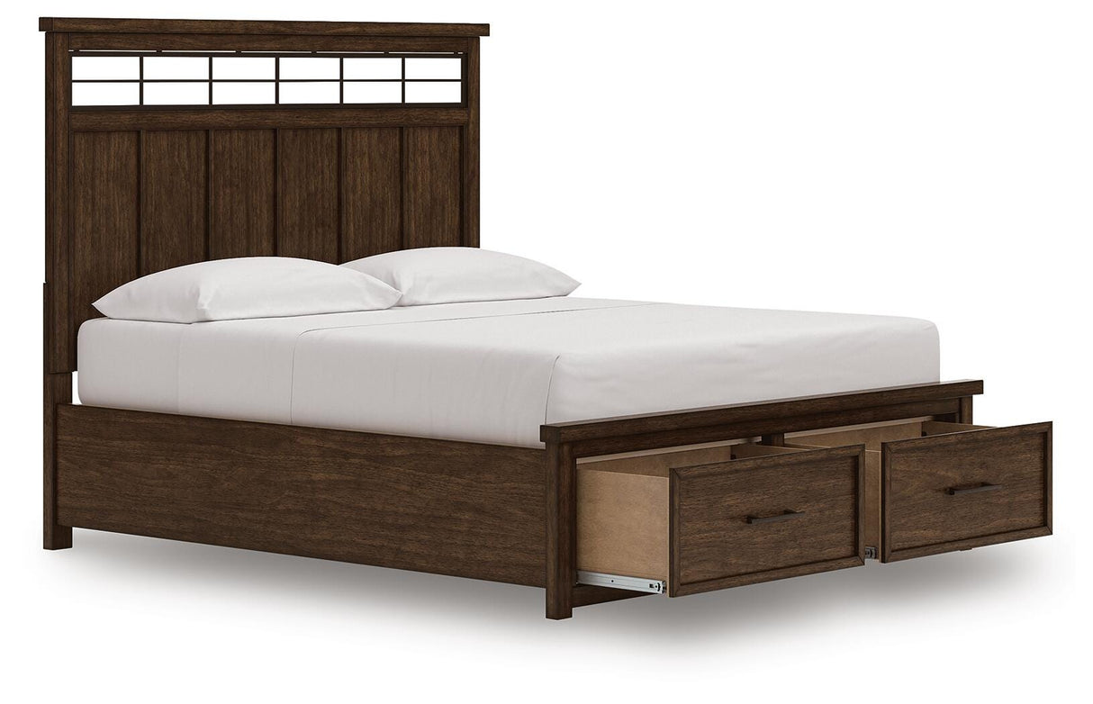 Taffenbrook California King Panel Storage Bed - B849B5