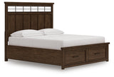 Taffenbrook California King Panel Storage Bed - B849B5