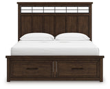Taffenbrook California King Panel Storage Bed - B849B5