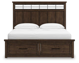 Taffenbrook California King Panel Storage Bed - B849B5