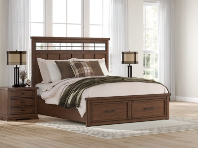 Taffenbrook King Panel Storage Bed - B849B4