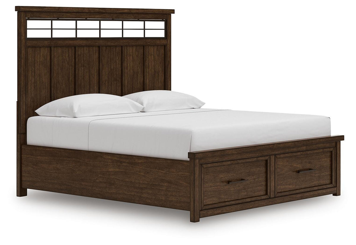 Taffenbrook King Panel Storage Bed - B849B4