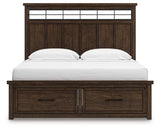 Taffenbrook King Panel Storage Bed - B849B4