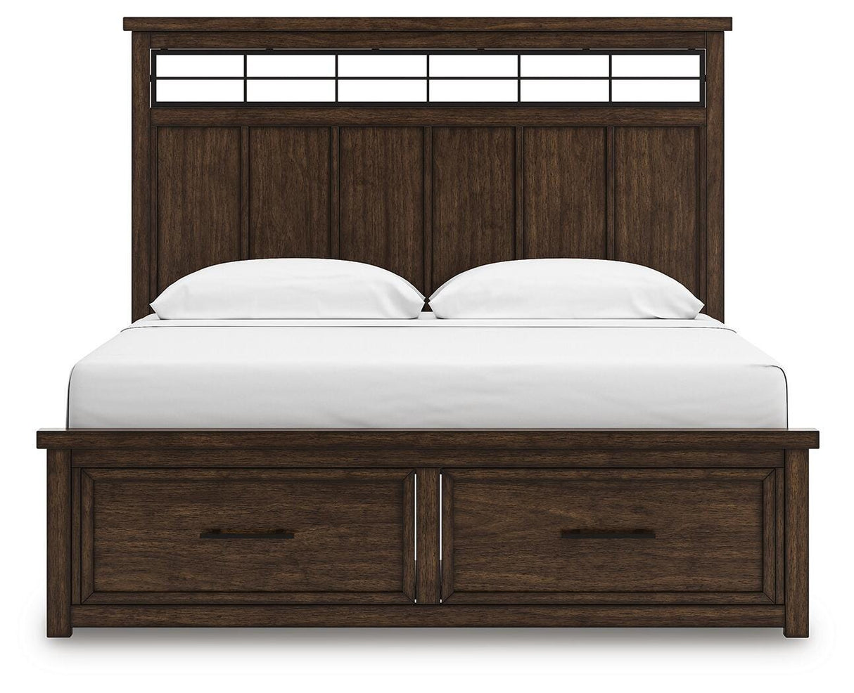 Taffenbrook King Panel Storage Bed - B849B4