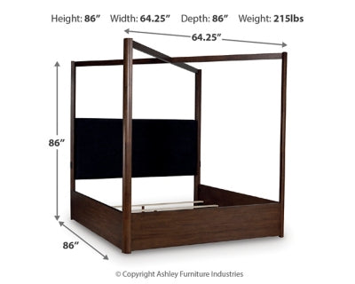 Dilenno Queen Canopy Bed - PCB857B2