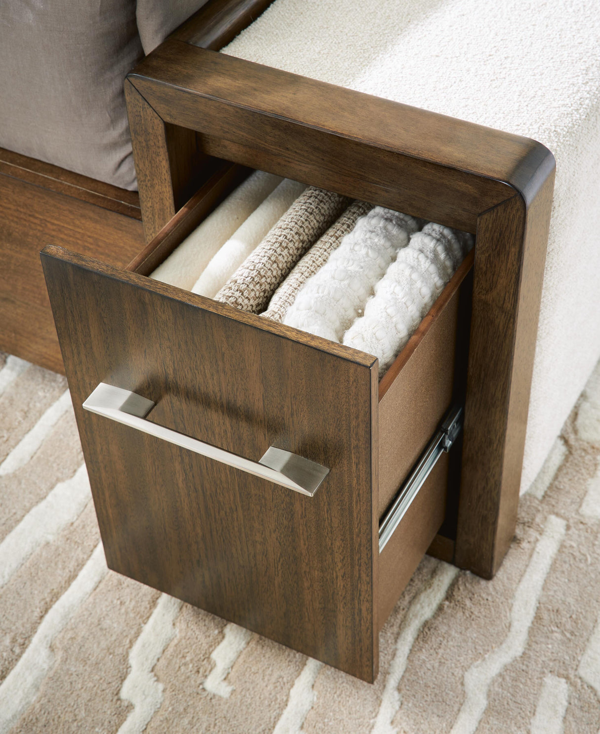Marxmore King Upholstered Storage Bed - B863B4