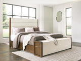Marxmore Queen Upholstered Storage Bed - B863B2