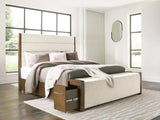 Marxmore King Upholstered Storage Bed - B863B4