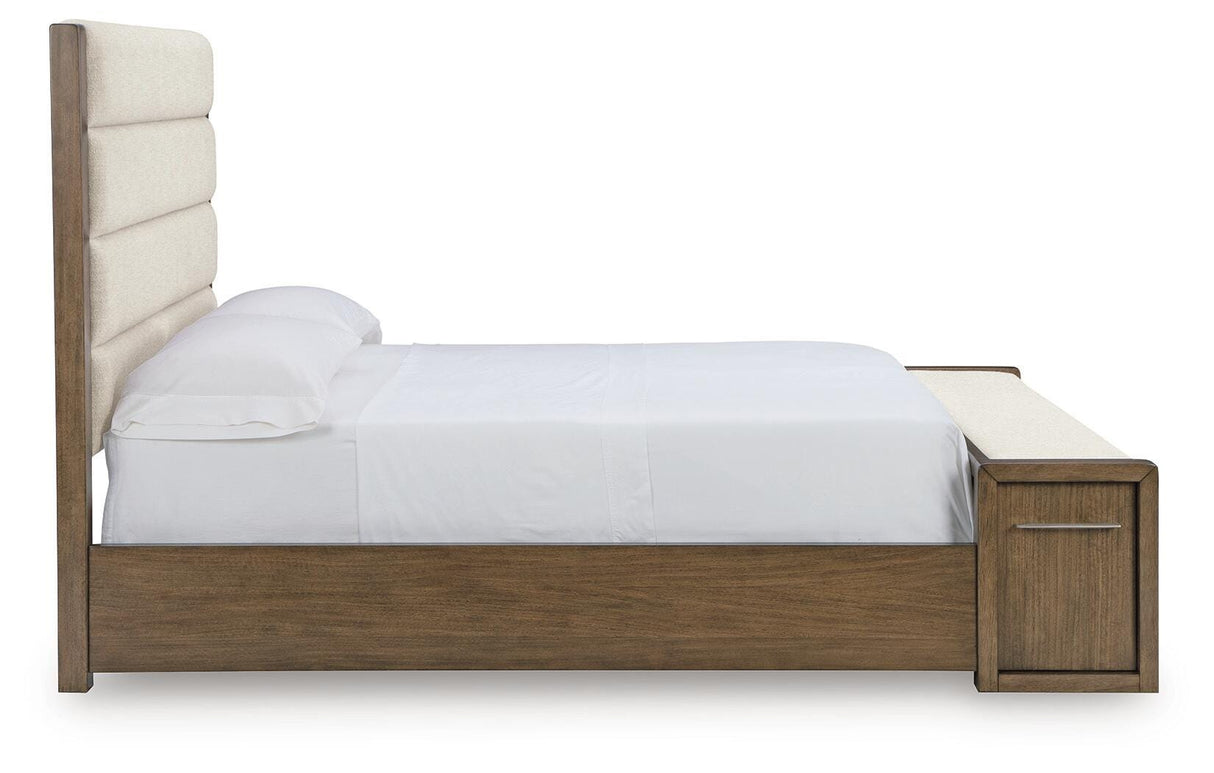 Marxmore Queen Upholstered Storage Bed - B863B2
