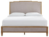 Sharlance California King Upholstered Panel Bed - B895B7