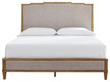 Sharlance California King Upholstered Panel Bed - B895B7