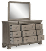 Lexorne Dresser and Mirror - B924B1