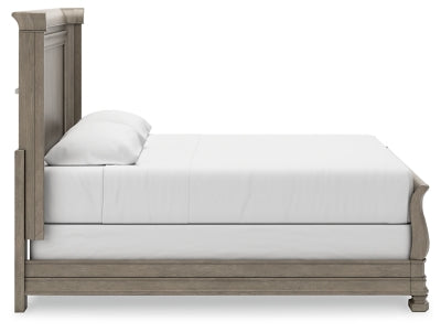 Lexorne King Sleigh Bed - B924B4