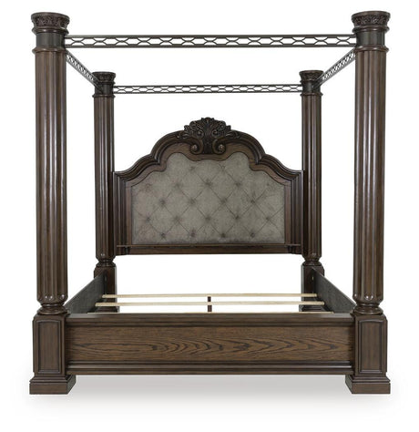 Maylee King Poster Bed and 2 Nightstands - B947B21